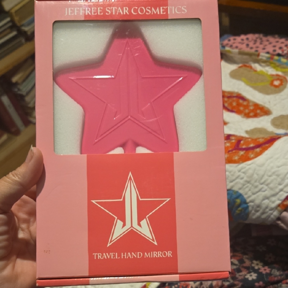 Jeffree Star Pink Travel Hand Mirror